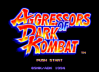 Aggressors of Dark Kombat - Neo Geo-CD