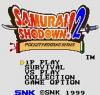 Samurai Shodown II - Neo Geo Pocket Color