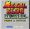 Metal Slug 1st Mission - Neo Geo Pocket Color