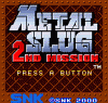 Metal Slug 2nd Mission - Neo Geo Pocket Color