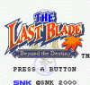 Last Blade: Beyond the Destiny - Neo Geo Pocket Color