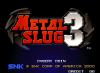 Metal Slug 3 - Neo Geo