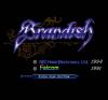 Brandish  - PC-Engine CD Rom