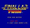 Final Lap Twin - PC-Engine Hu-Card