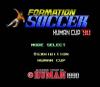 Formation Soccer : Human Cup '90 - PC-Engine Hu-Card