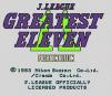 J-League Greatest Eleven - PC-Engine Hu-Card