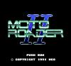 Moto Roader II - PC-Engine Hu-Card