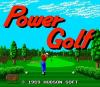 Power Golf - PC-Engine Hu-Card