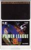 Power League III - PC-Engine Hu-Card