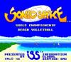 Sonic Spike : World Championship Beach Volleyball - PC-Engine Hu-Card