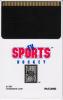 TV Sports : Hockey - PC-Engine Hu-Card