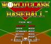 World Class Baseball - PC-Engine Hu-Card