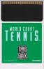 World Court Tennis - PC-Engine Hu-Card