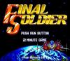 Final Soldier : Special Version  - PC-Engine Hu-Card