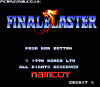 Final Blaster - PC-Engine Hu-Card