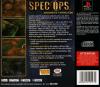 Spec Ops : Airborne Commando - Playstation