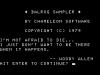 Balrog Sampler - TRS-80